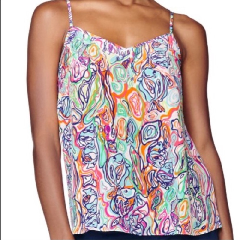 (NWT) Lilly Pulitzer Silk Tank Top